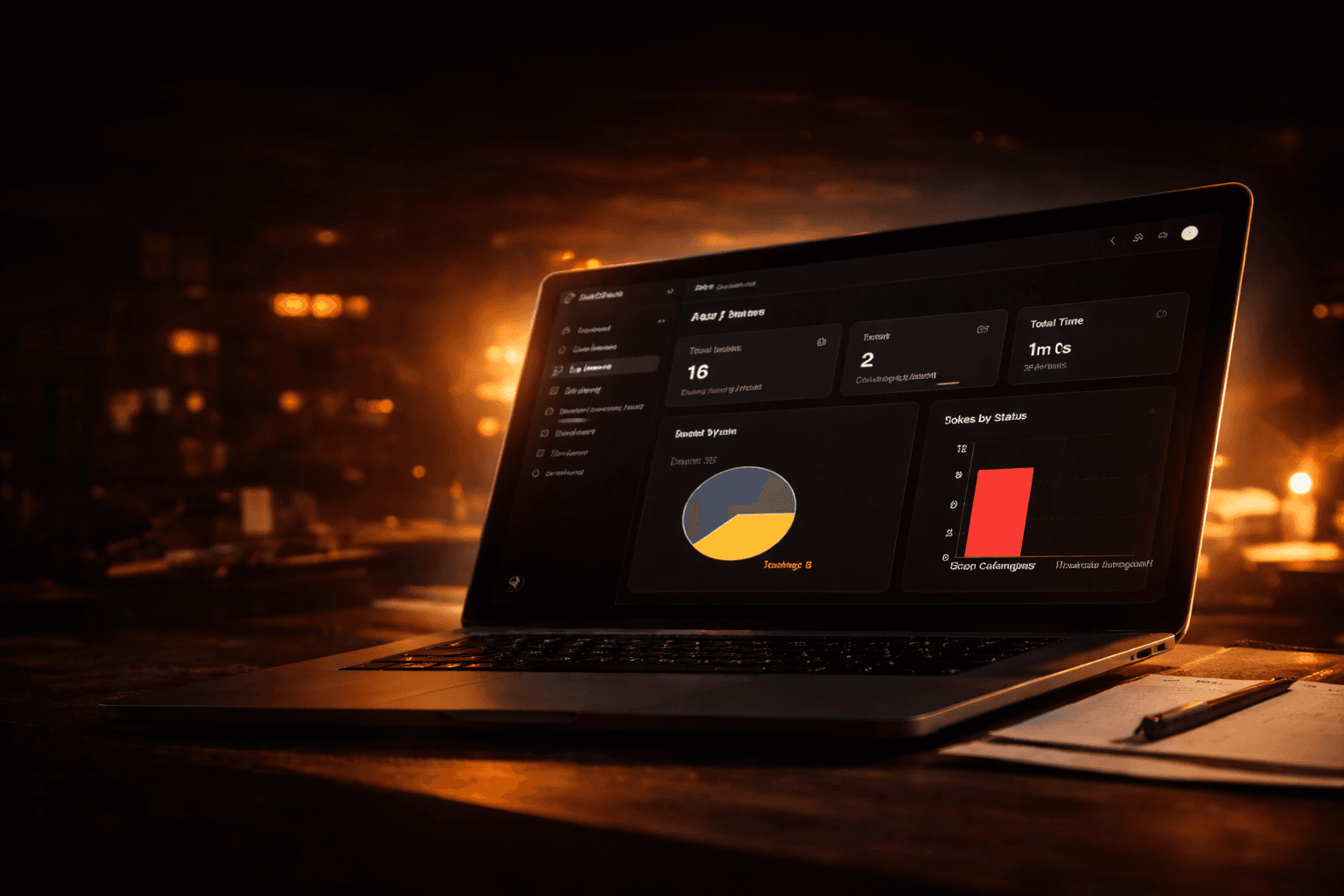 JokeStack desktop interface